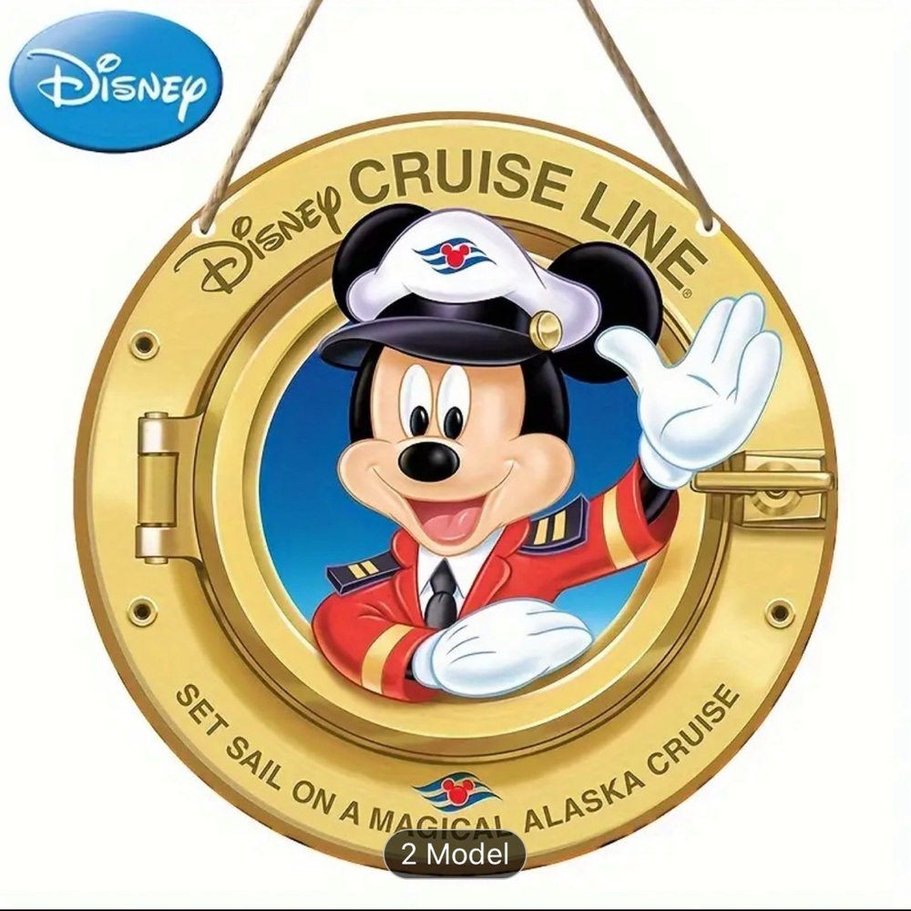 Disney cruise line sign